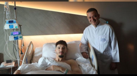 Altay'a bel fıtığı operasyonu