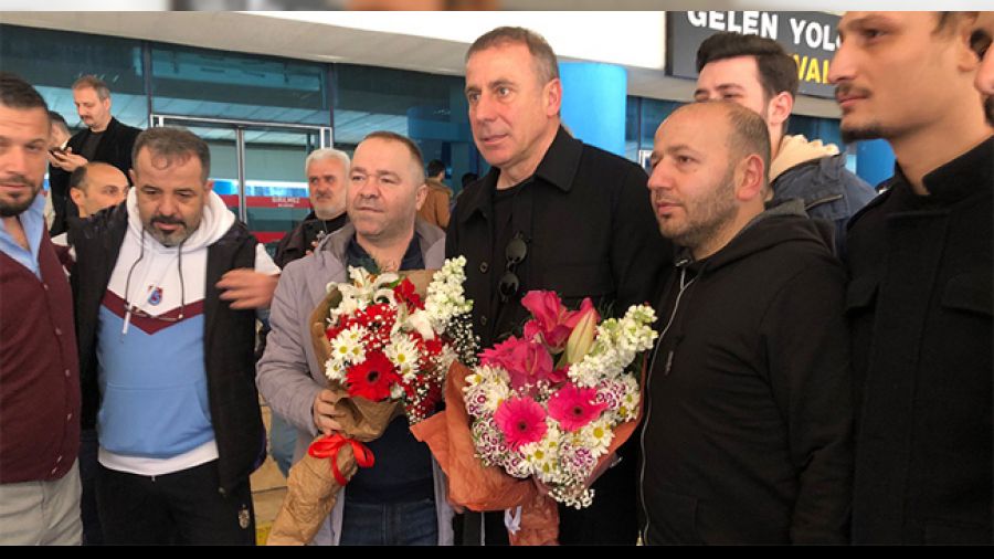 Avc� veda i�in Trabzon'a geldi