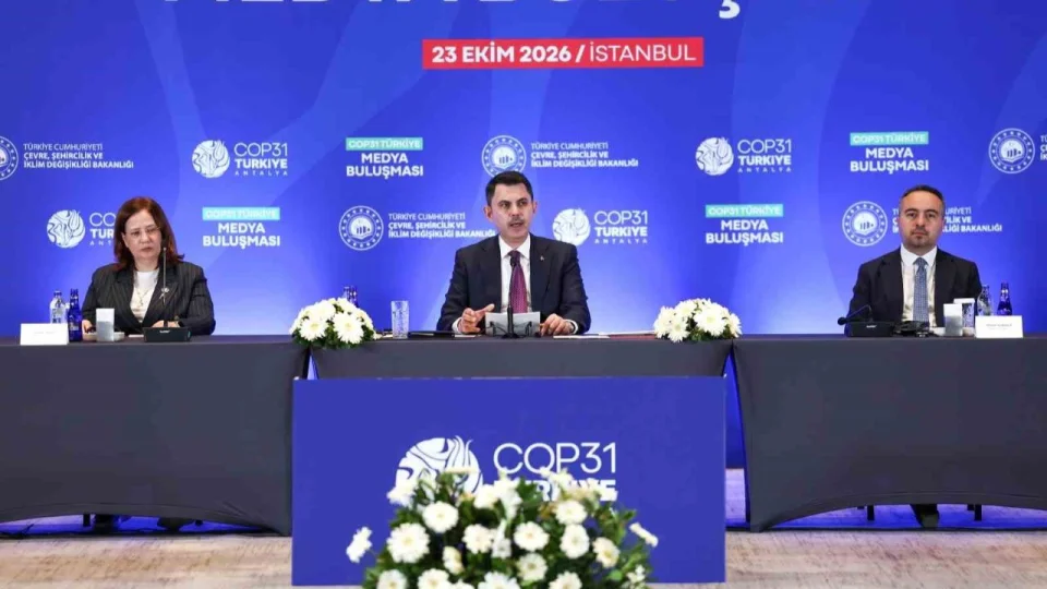 Bakan Kurum COP31 haz�rl�klar�n� payla�t�