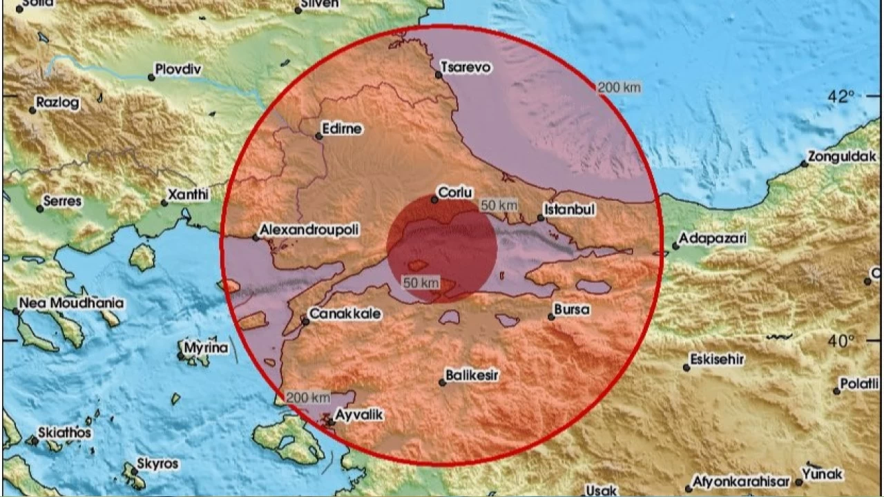 Balıkesir açıklarında 4,1 büyüklüğünde deprem