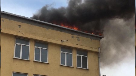 Baakehir'de i hannda yangn