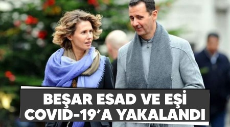 Beşar Esad ve eşi Covid-19'a yakalandı