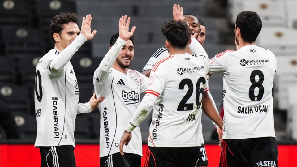 Be�ikta� kupadaki ikinci ma��n� da kazand�