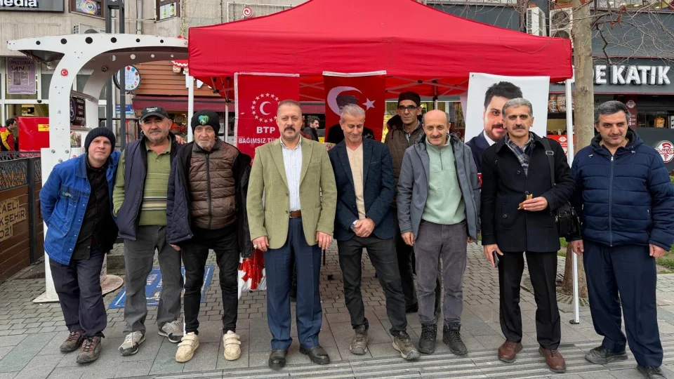 BTP T�rkiye genelinde sahada: '��z�m milletle birlikte'