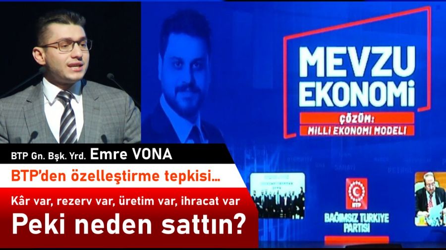 BTP�den �zelle�tirme tepkisi