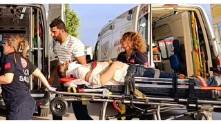 Bursa'da asansör boşluğuna düşen genç yaralandı