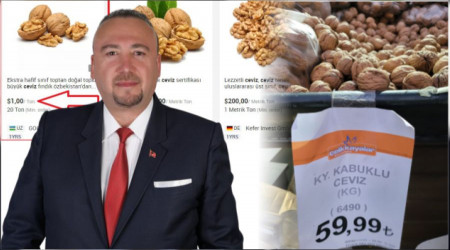 Ceviz üreticileri ithalat mağduru