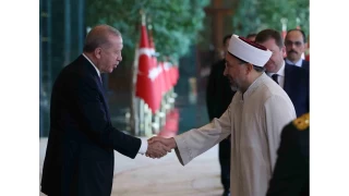 Cumhurbaşkanı Erdoğan, 29 Ekim Cumhuriyet Bayramı tebriklerini kabul etti