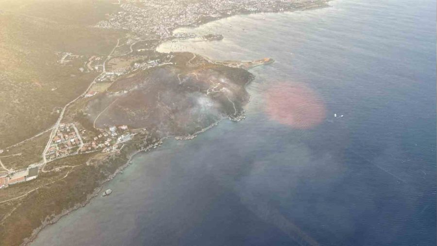 Dat�a'daki orman yang�n�nda son durum