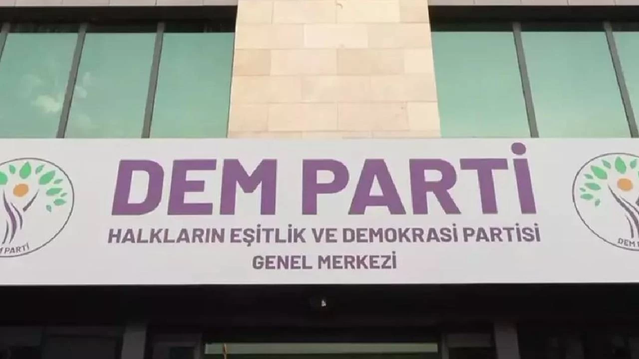 DEM Parti mral Heyeti calan'n mesajn aktard