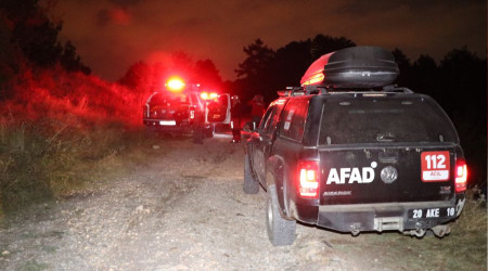 Denizli'de ormanda kaybolan 6 kii, 10 saat sonra bulundu