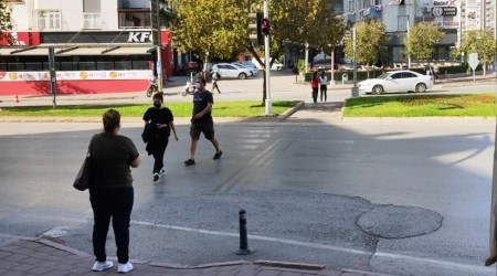 Drone tespit etti, yayalara ceza yağdı