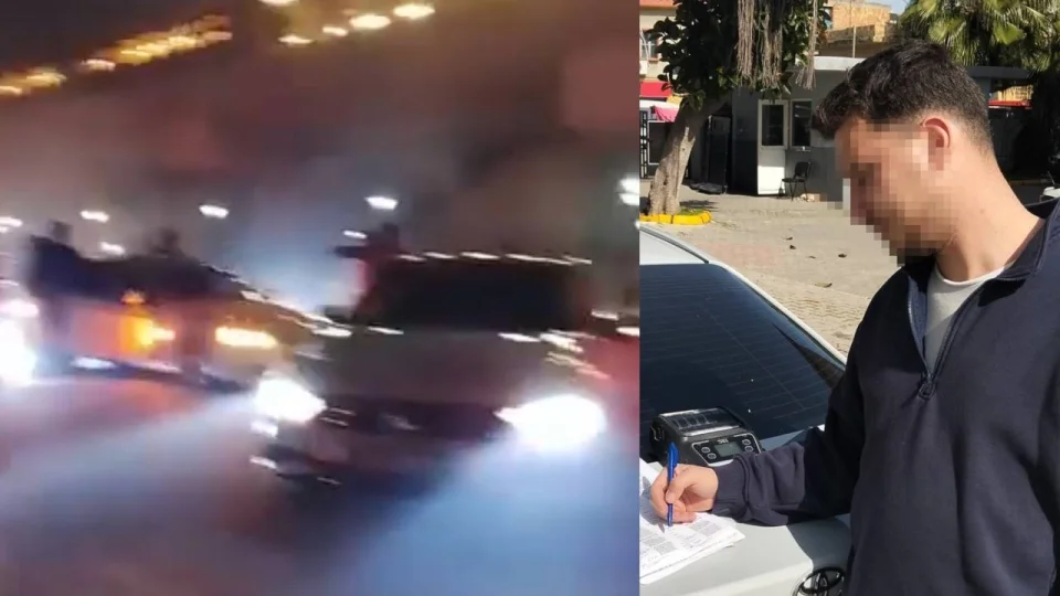 D���n konvoyuna ceza ya�d�