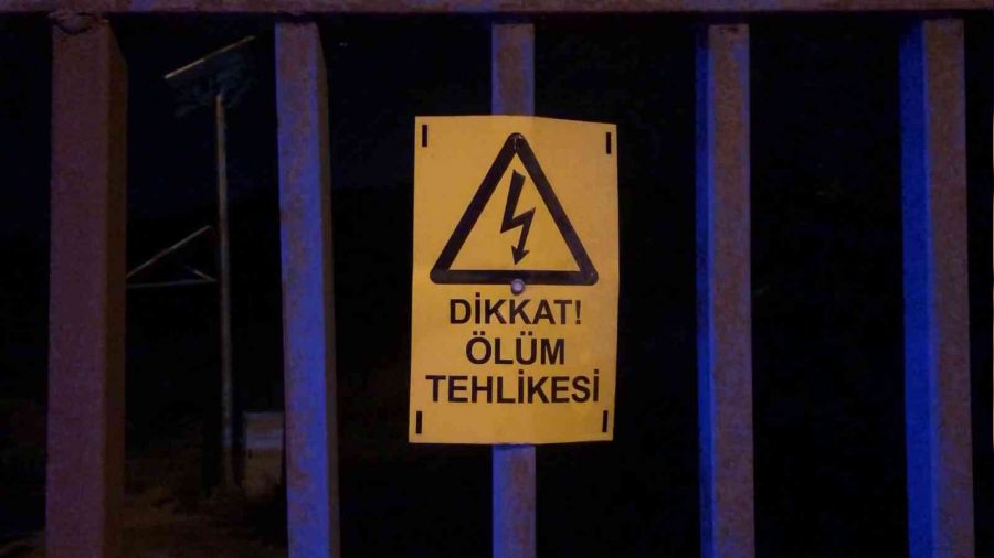 Elektrik trafosuna giren şahıs feci şekilde can verdi