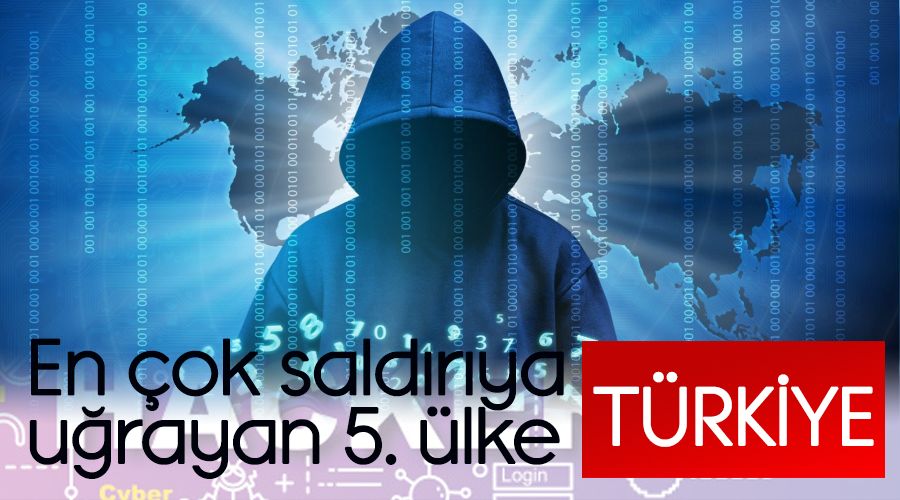 En �ok sald�r�ya u�rayan 5. �lke T�rkiye