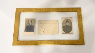 Enver Paşa'nın ıslak imzalı belgesi...
