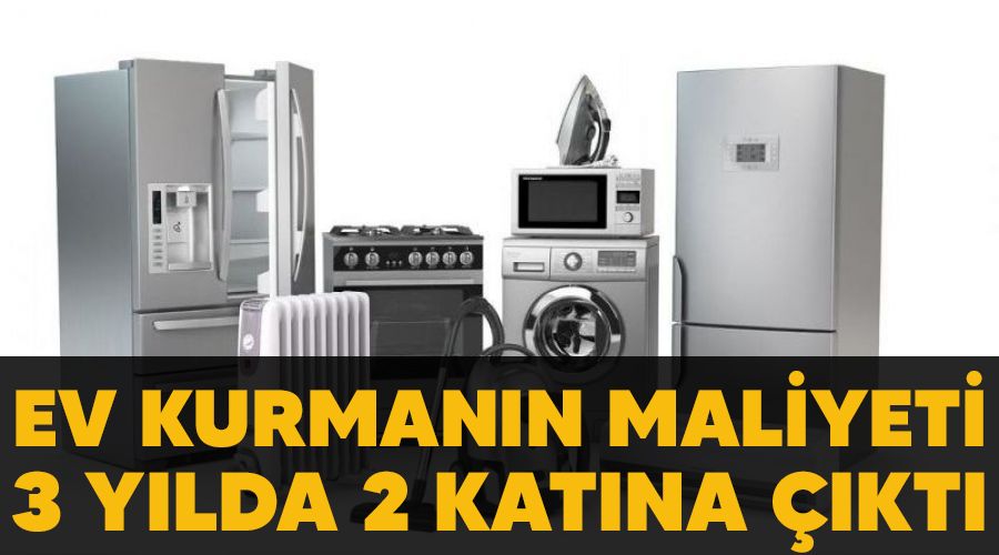 Ev kurmann maliyeti 3 ylda 2 katna kt