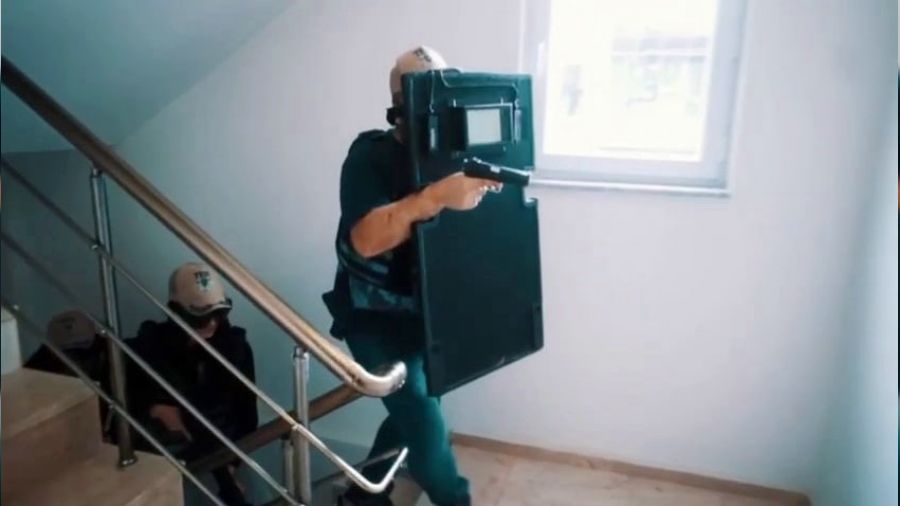 Film sahnesi değil, TEM operasyonu