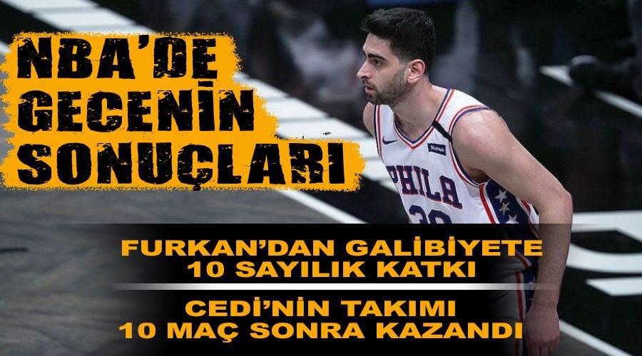 Furkan'dan galibiyete 19 saylk katk