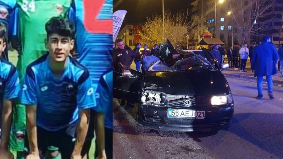 Genç futbolcu kazada hayatını kaybetti