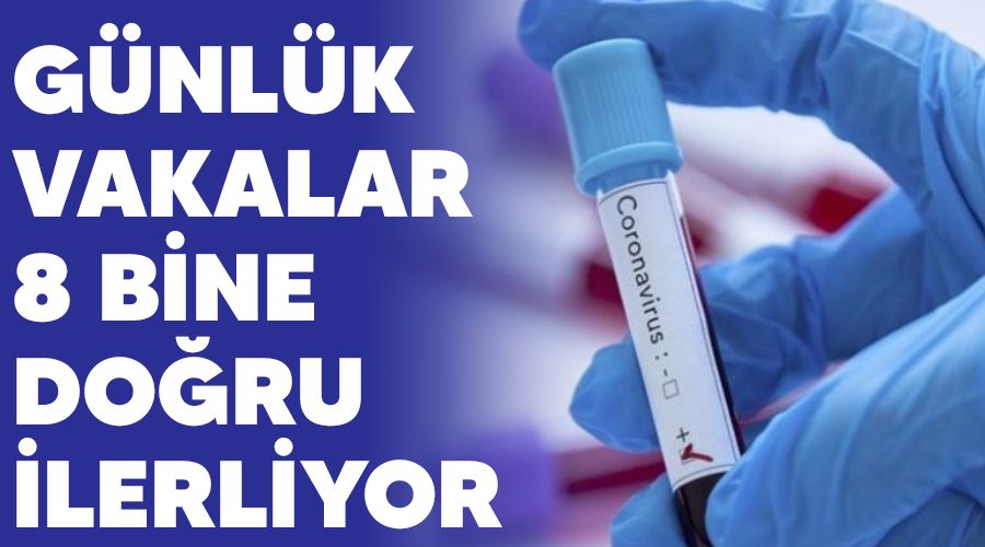 G�nl�k vakalar 8 bine do�ru ilerliyor