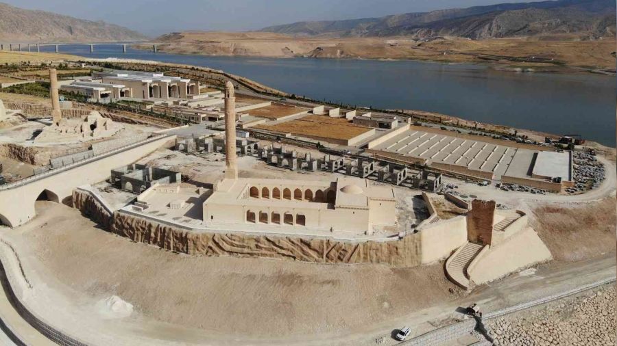Hasankeyf'te restorasyon almalar tamamland
