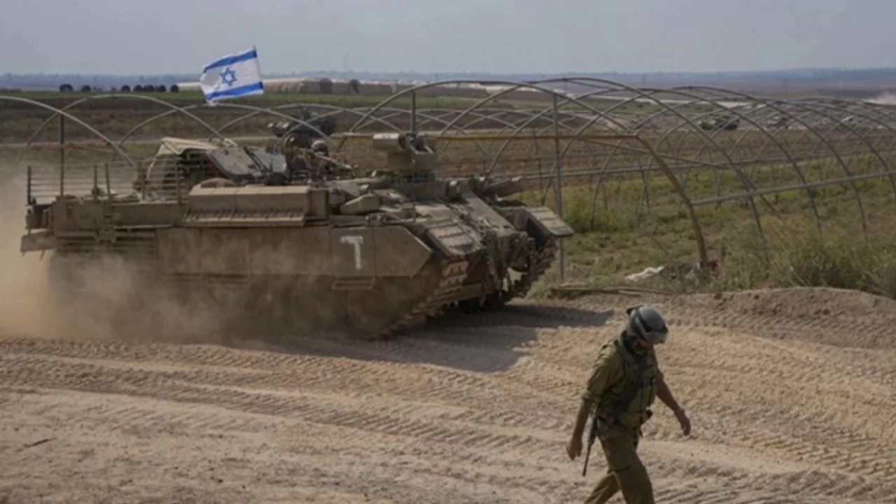 �srail ordusu, Refah'ta kara sald�r�lar�n� geni�letti