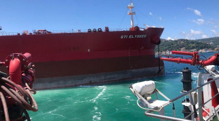İstanbul Boğazı'nda tanker arızası