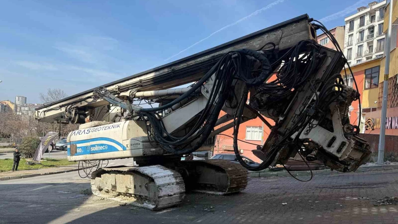 Ka��thane'de i� makinesini �eken halat koptu