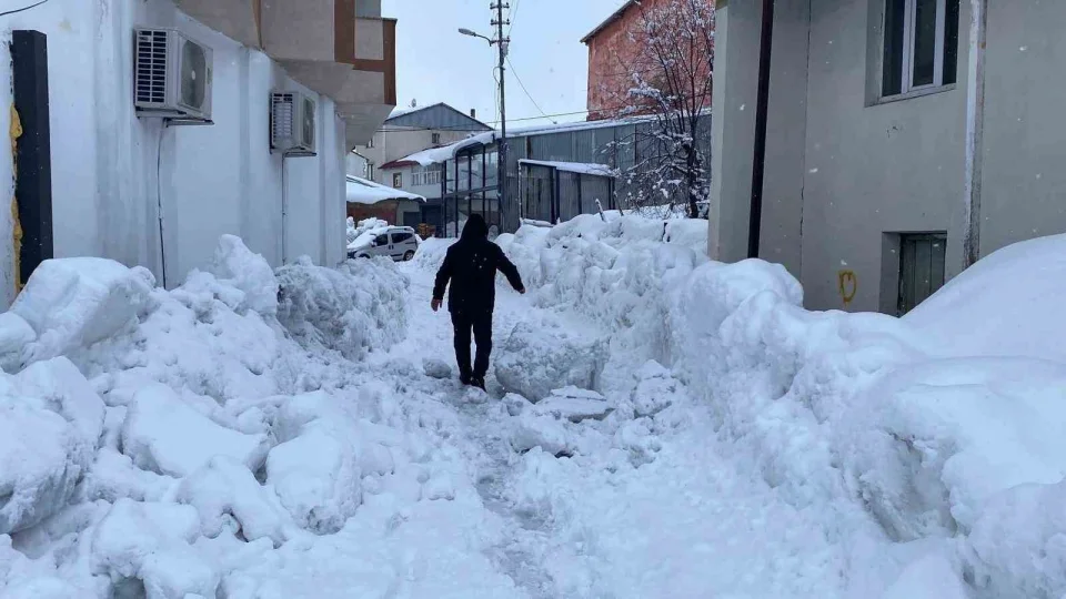 Karl�ova'da 40 g�nd�r s�ren kar ya���� hayat� zorla�t�r�yor