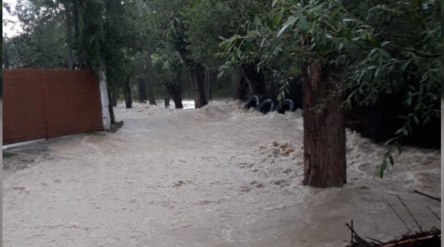 Kastamonu'da bir köy sular altında kaldı