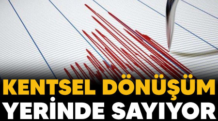 Kentsel dönüşüm yerinde sayıyor