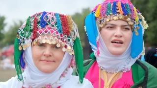 Krklareli'nde "gelin ba atma" gelenei canlandrld