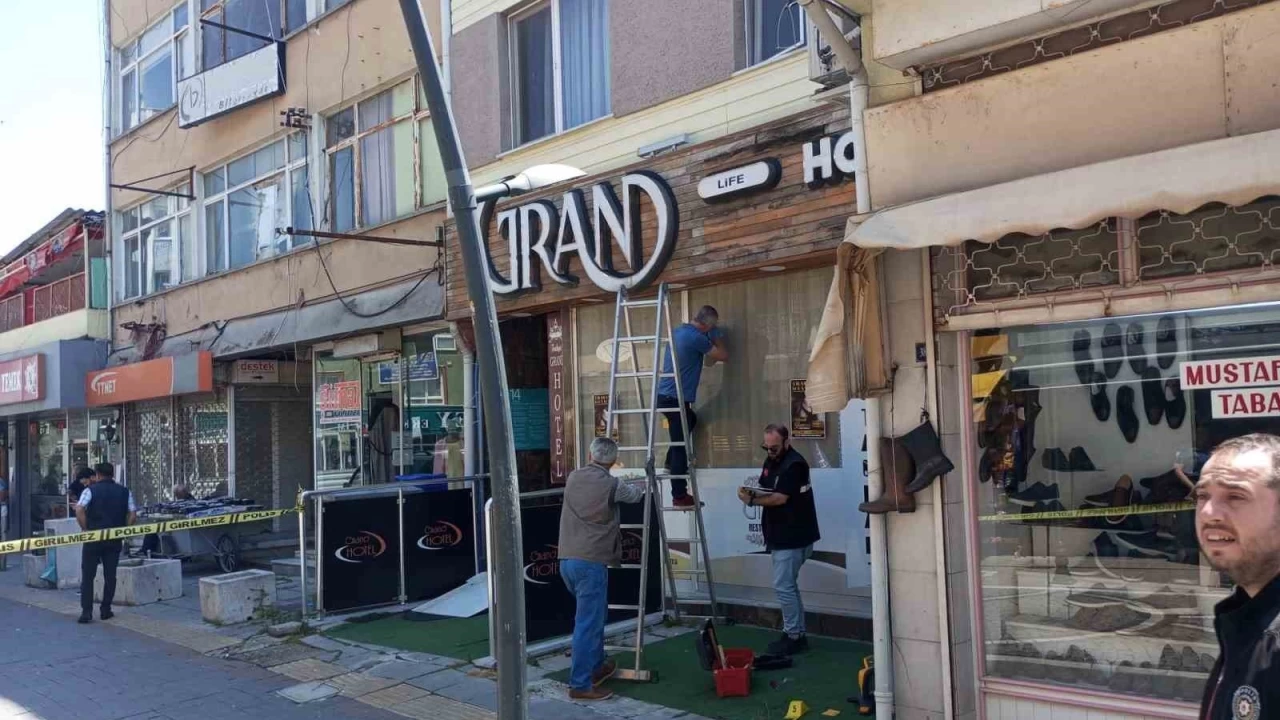 Kırklareli'nde otel kurşunlandı
