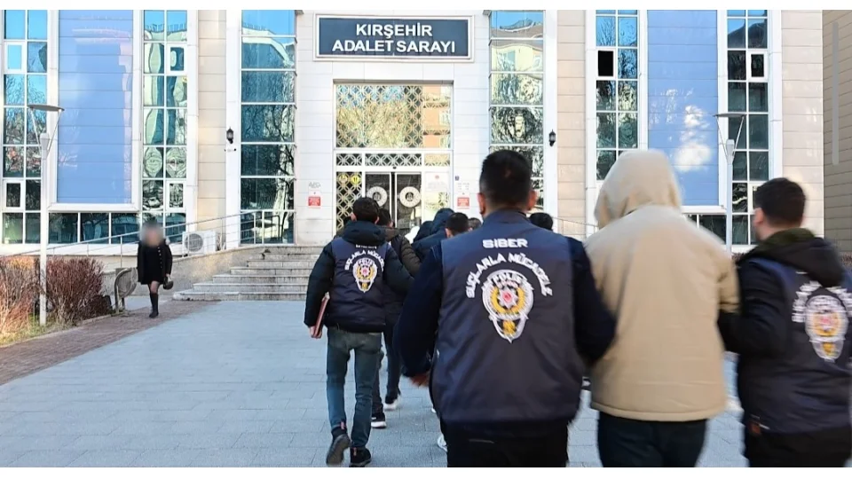 K�r�ehir merkezli doland�r�c�l�k operasyonu: 16 tutuklama