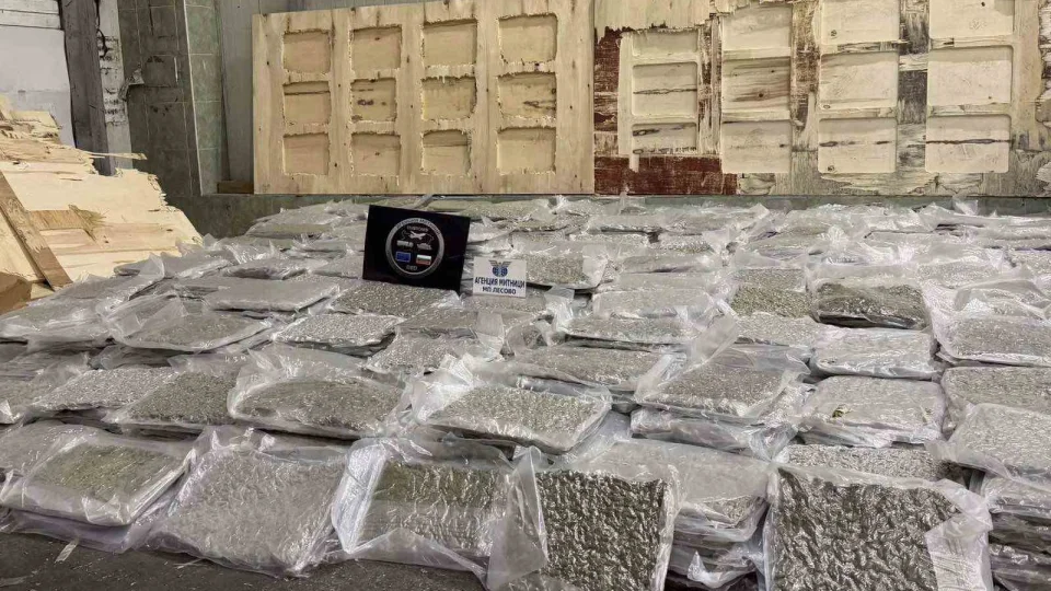 Kontrplaklar�n aras�na 700 kilo esrar gizlemi�ler