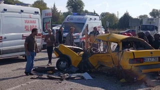 Konya'da feci kaza: 3 �l�, 1 yaral�
