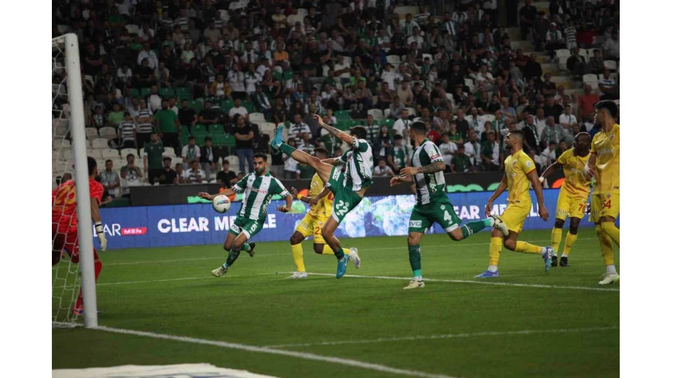 Konyaspor ile Kayserispor 35. randevuda
