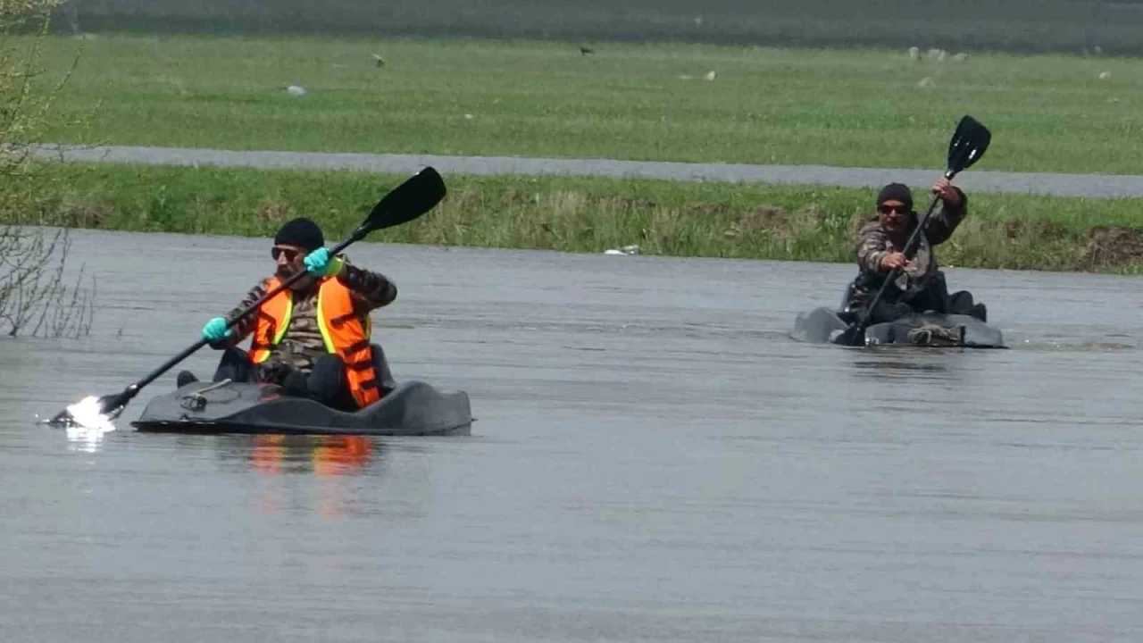Kura Nehri'nde kano keyfi bir başka