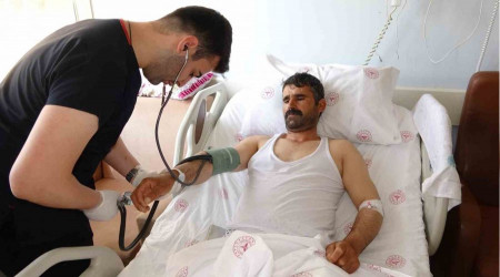 Kurbanlık seçerken hastanelik oldu