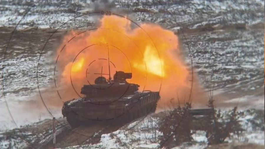 Leopard tankını vurdu 1 milyon ruble ödülü aldı