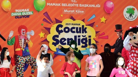 Mamak'ta çocuk şenliği başladı
