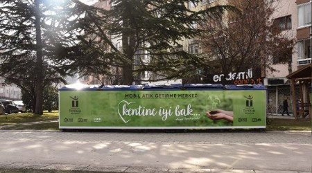 Mobil atık getirme merkezlerinin sayısı artıyor