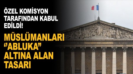 Müslümanları "abluka" altına alan tasarı
