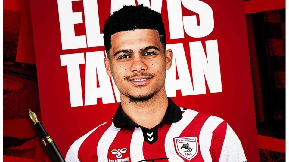 Samsunspor'un 3. transferi Elayis Tavsan