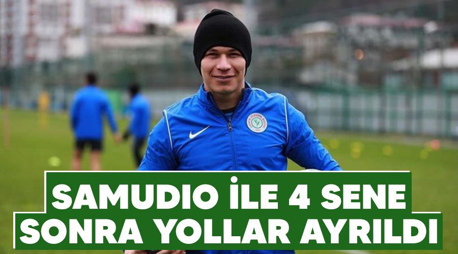 Samudio ile 4 sene sonra yollar ayrıldı