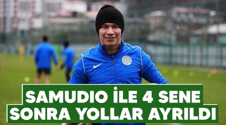 Samudio ile 4 sene sonra yollar ayrıldı