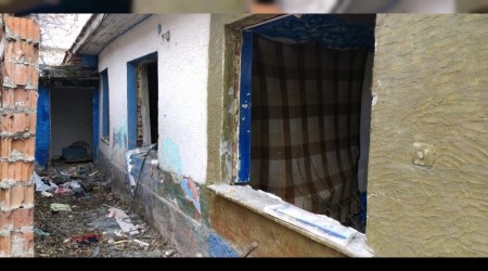 Şehrin göbeğinde ürküten bina