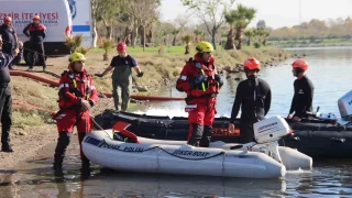 Sel felaketi riski tayan zmir'de AFAD'dan tatbikat