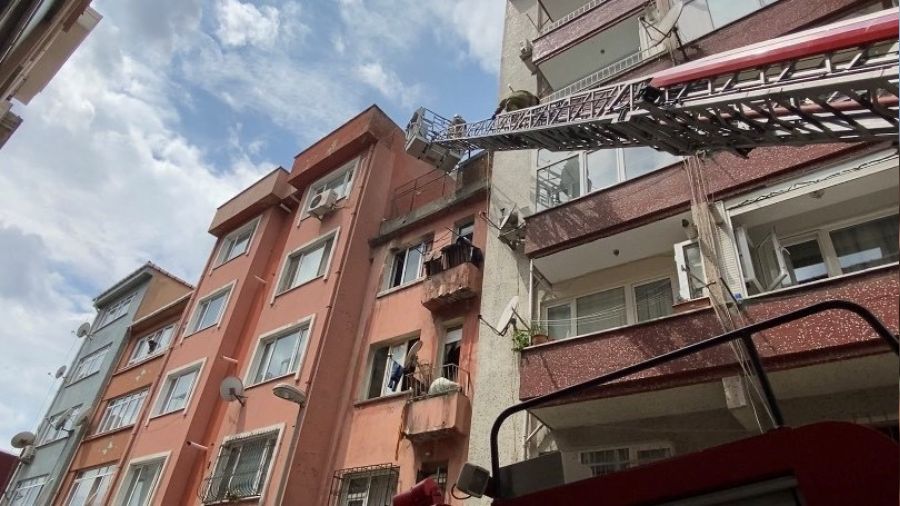 Şişli'de 4 katlı binada 2 ay arayla yangın çıktı